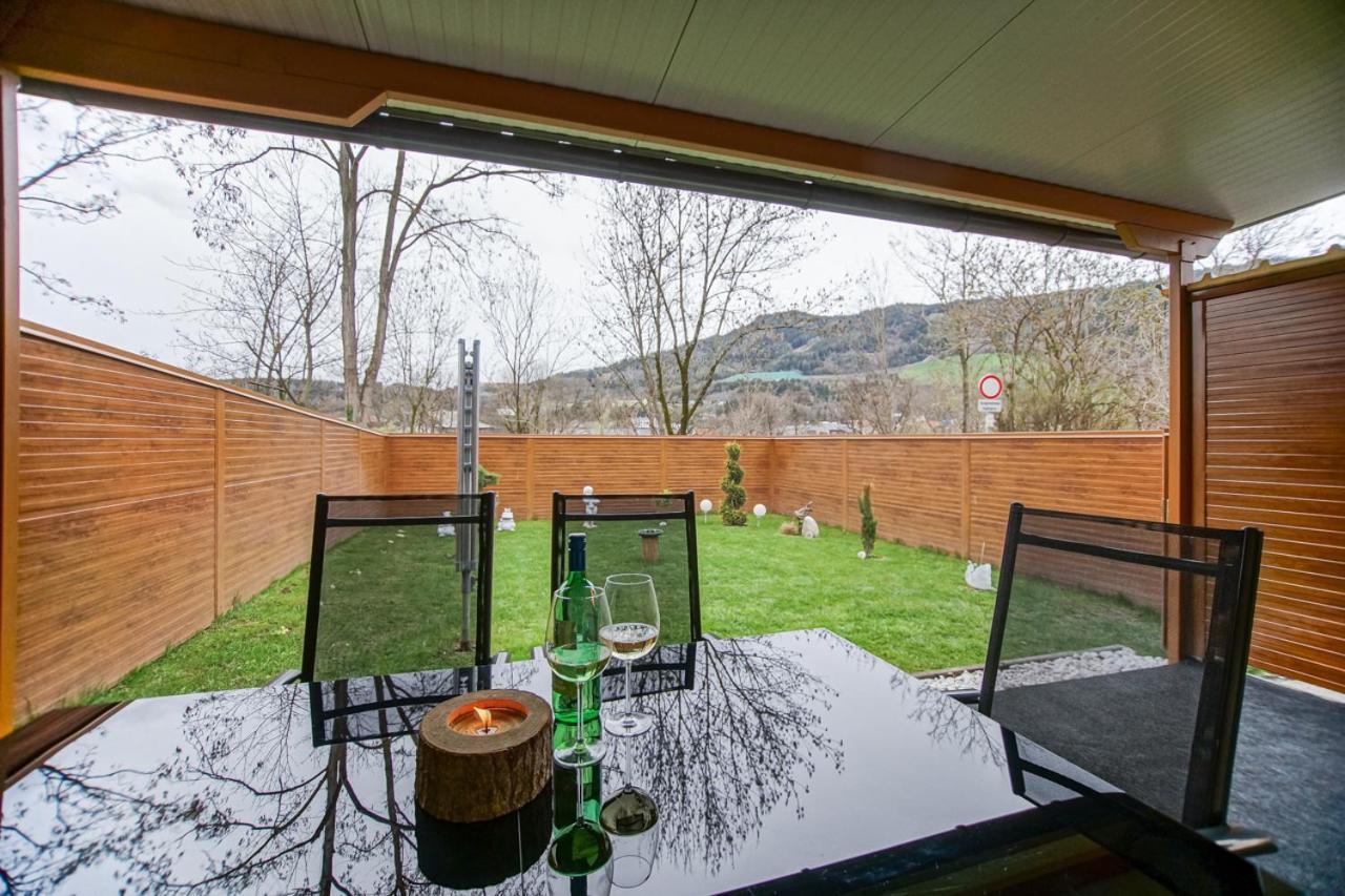 Auszeit Steiraland 6 Mit Ueberdachter Terasse Schoenen Garten Und Kostenlosen Parkplatz Leoben  Exterior foto